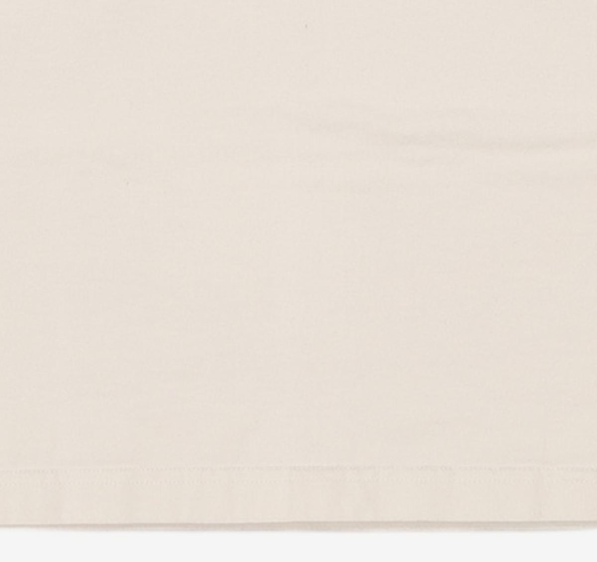 노매뉴얼(NOMANUAL) 3T ARCH LOGO T-SHIRT - CREAM L