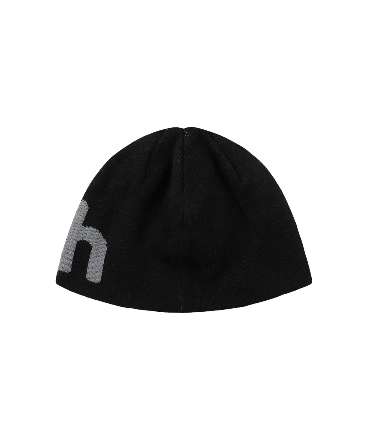 마하그리드(MAHAGRID) MAH LOGO KNIT BEANIE[BLACK]