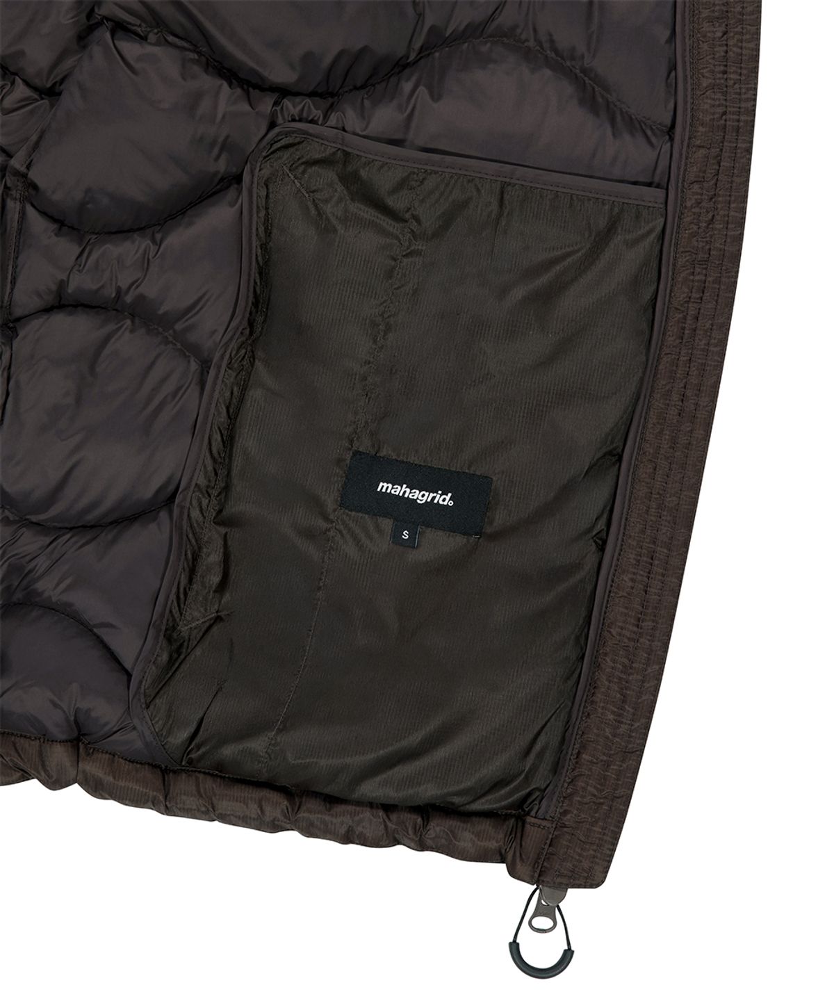 마하그리드(MAHAGRID) VENTIX LIGHT PADDING JACKET[BROWN]