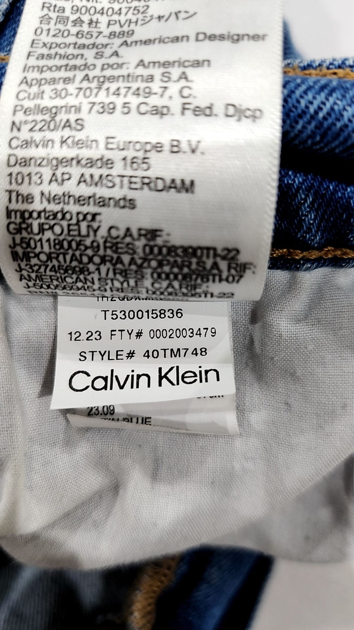 캘빈클라인(CALVIN KLEIN) 청/데님 팬츠 W29/L34