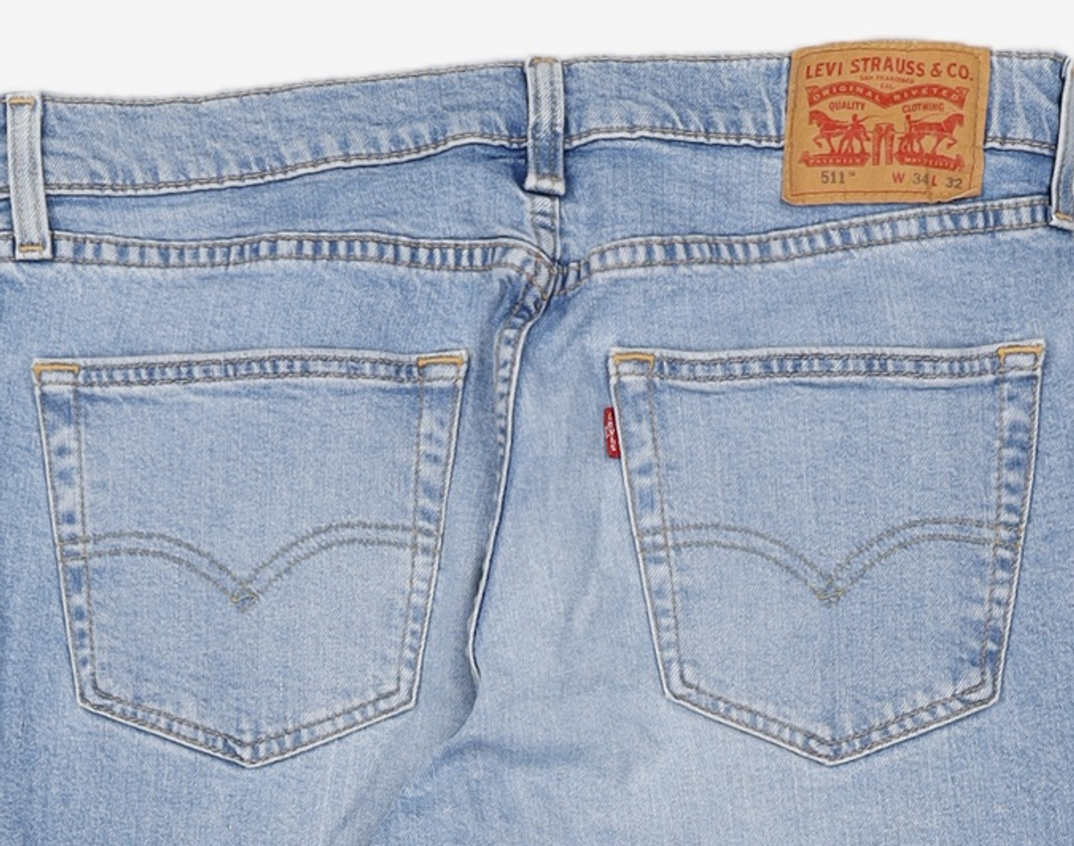 리바이스(LEVI'S) 청/데님 팬츠 34/32