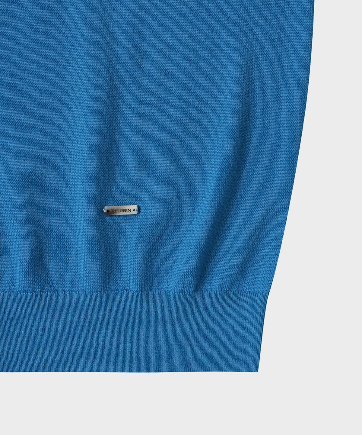 테일던(TAILDERN) William Lightweight V-neck Sweater Wool Blue
