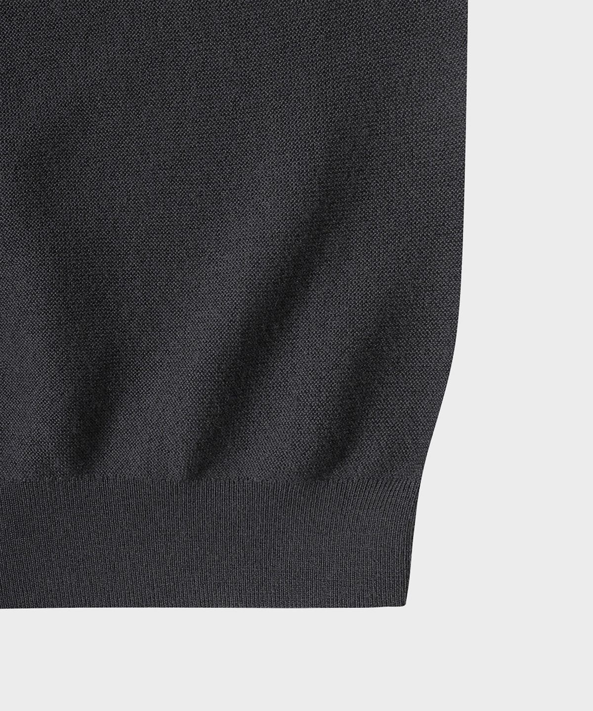 테일던(TAILDERN) Capote Knit Polo Wool Cardigan Grey