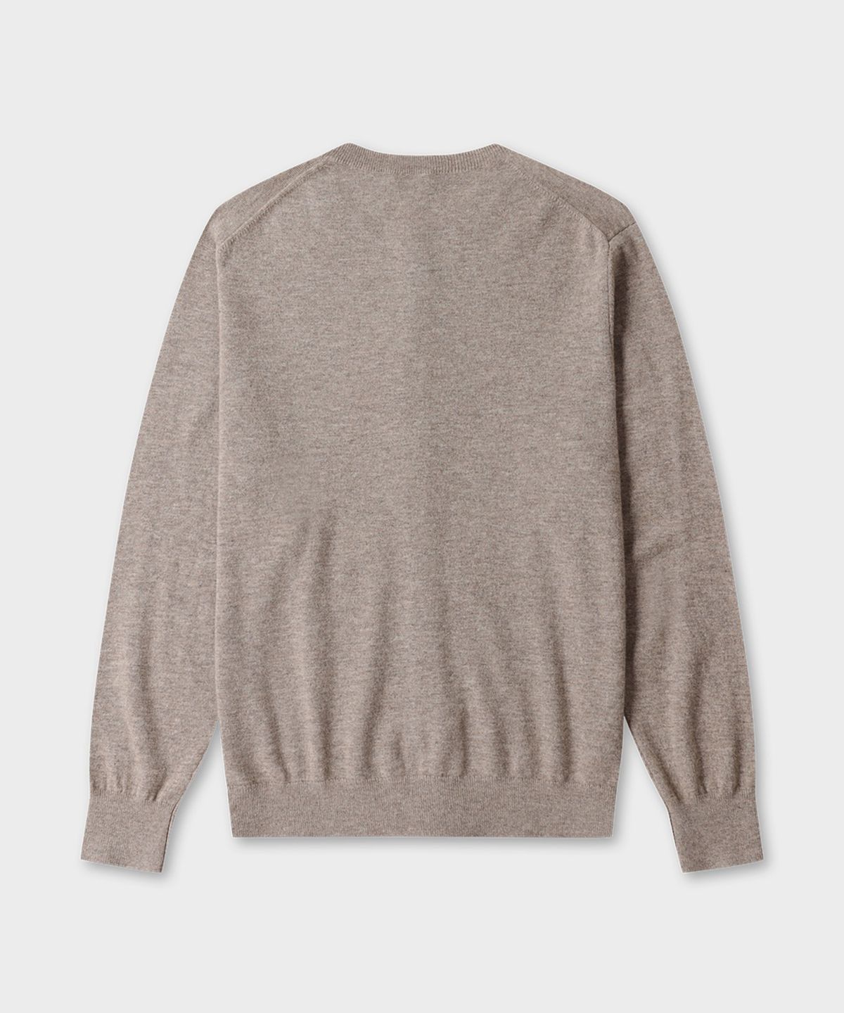 테일던(TAILDERN) Elordi Round Neck Cardigan Wool Cashmere Beige