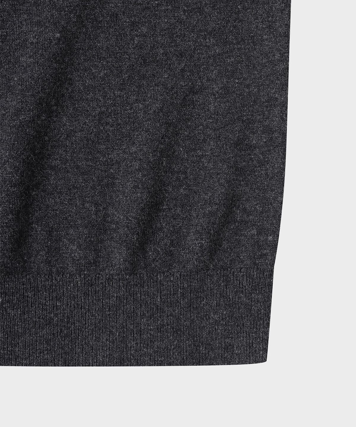 테일던(TAILDERN) Elordi Round Neck Cardigan Wool Cashmere Charcoal