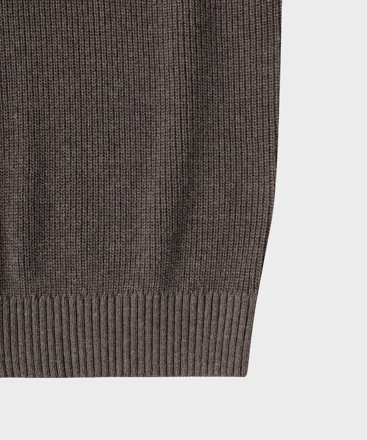 테일던(TAILDERN) Gould cotton wool Knit Vest Brown