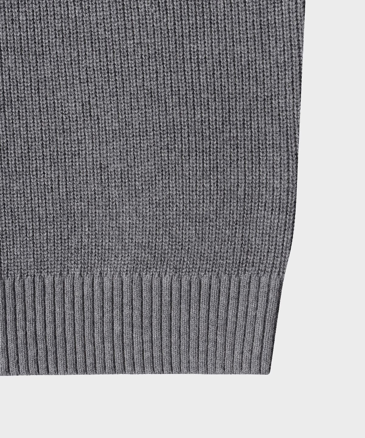 테일던(TAILDERN) Gould cotton wool Knit Vest Grey