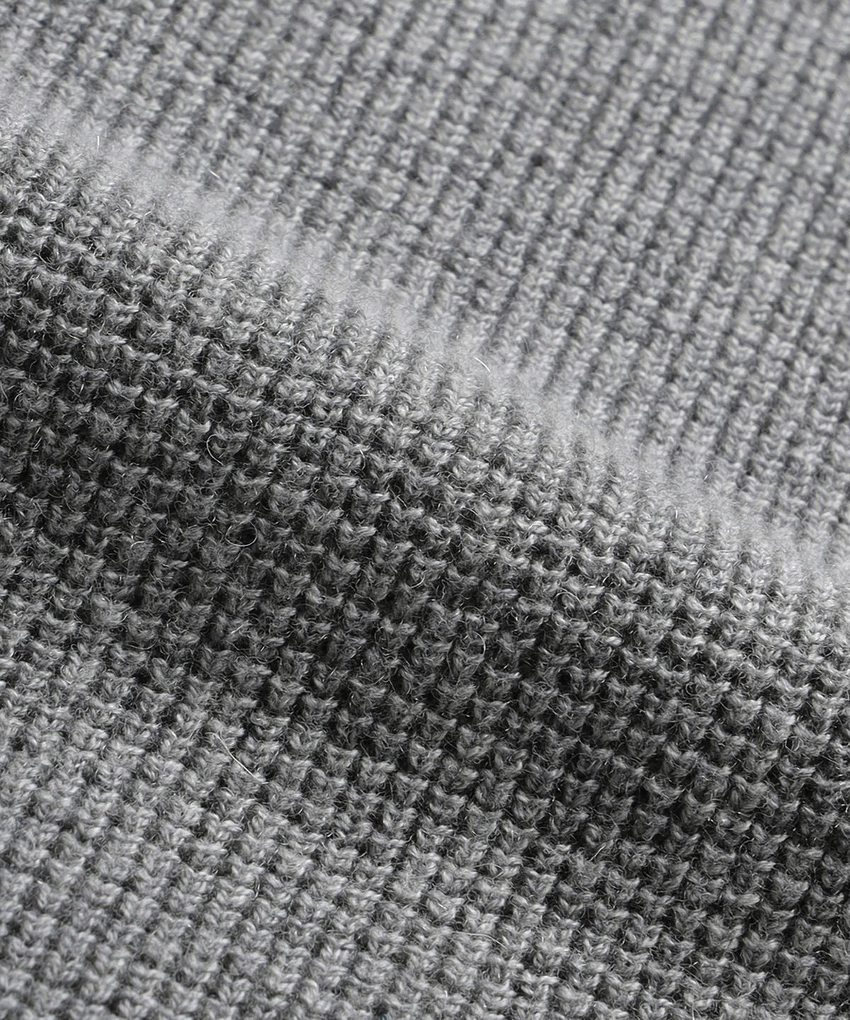 테일던(TAILDERN) Robert Henley Neck Sweater Cotton Wool Grey