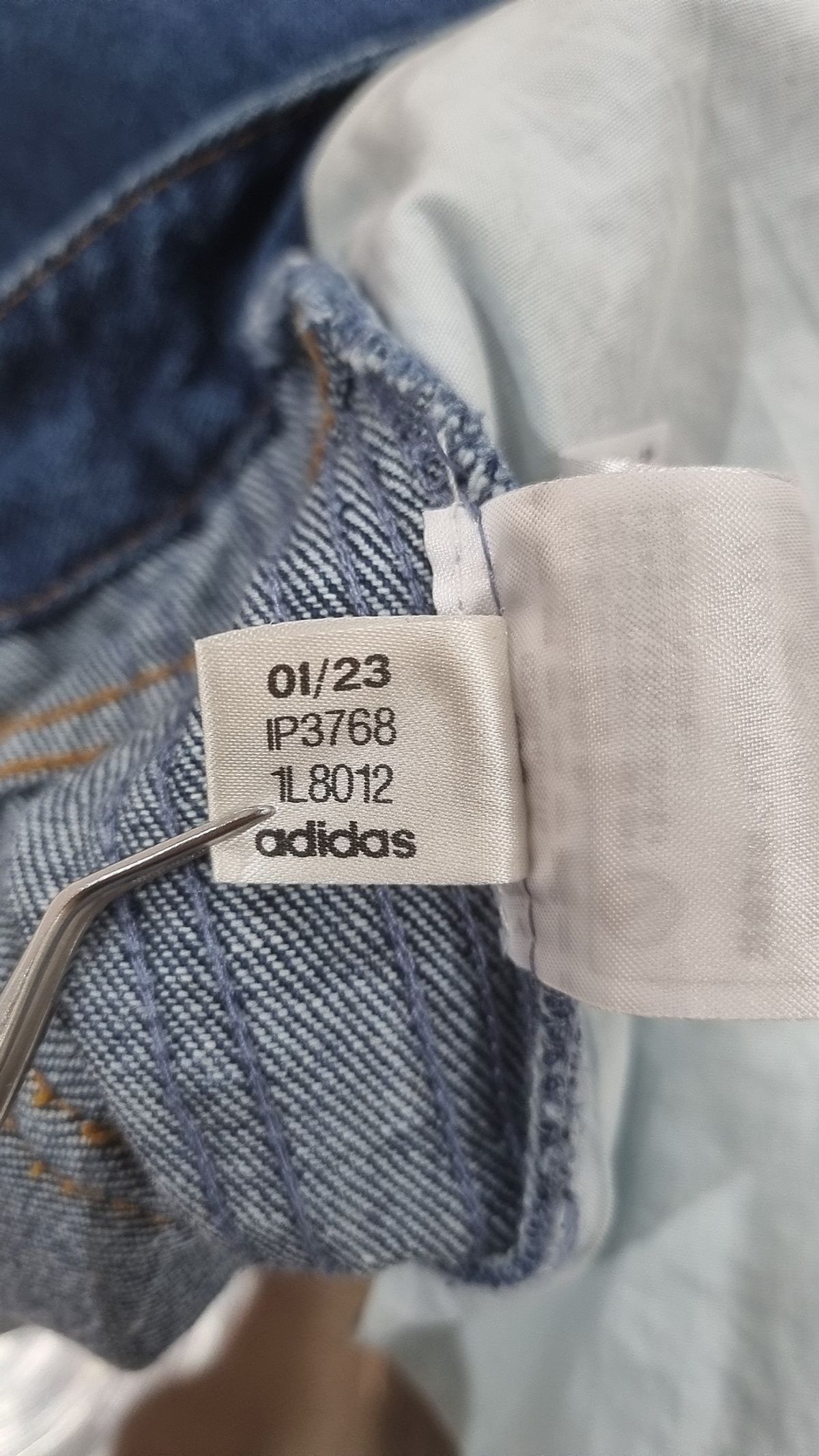 아디다스(ADIDAS) 데님 팬츠 - 블루 / IP3768 32