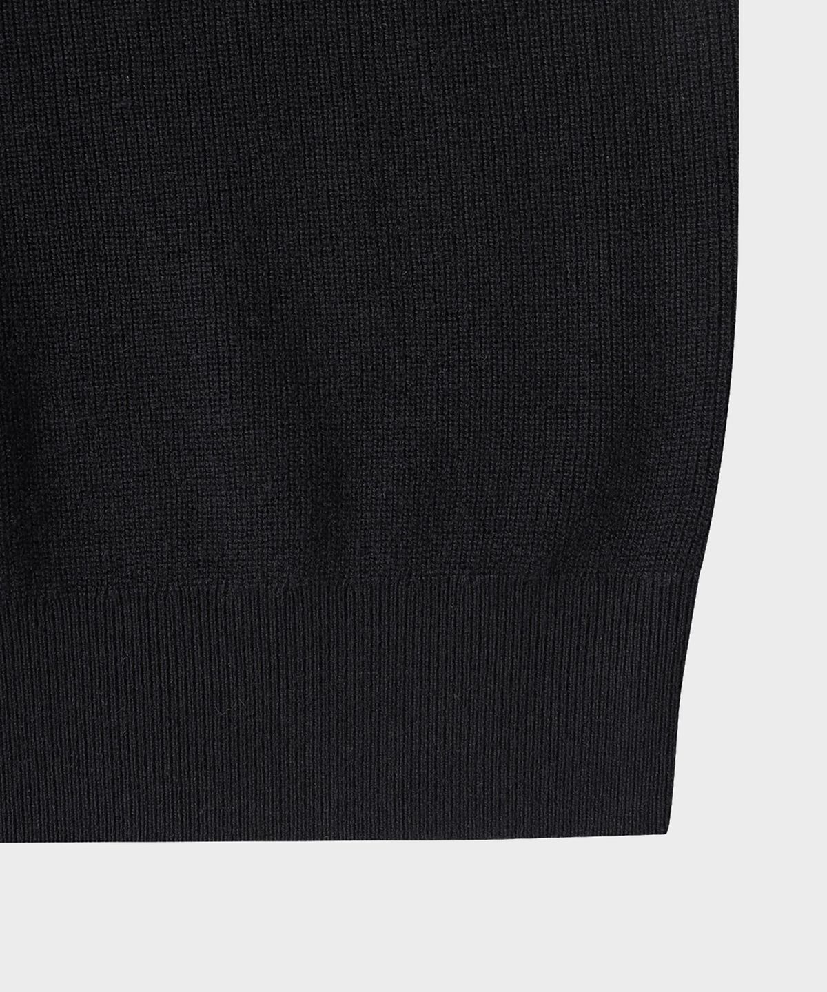 테일던(TAILDERN) Leon Round Cotton wool Sweater Black