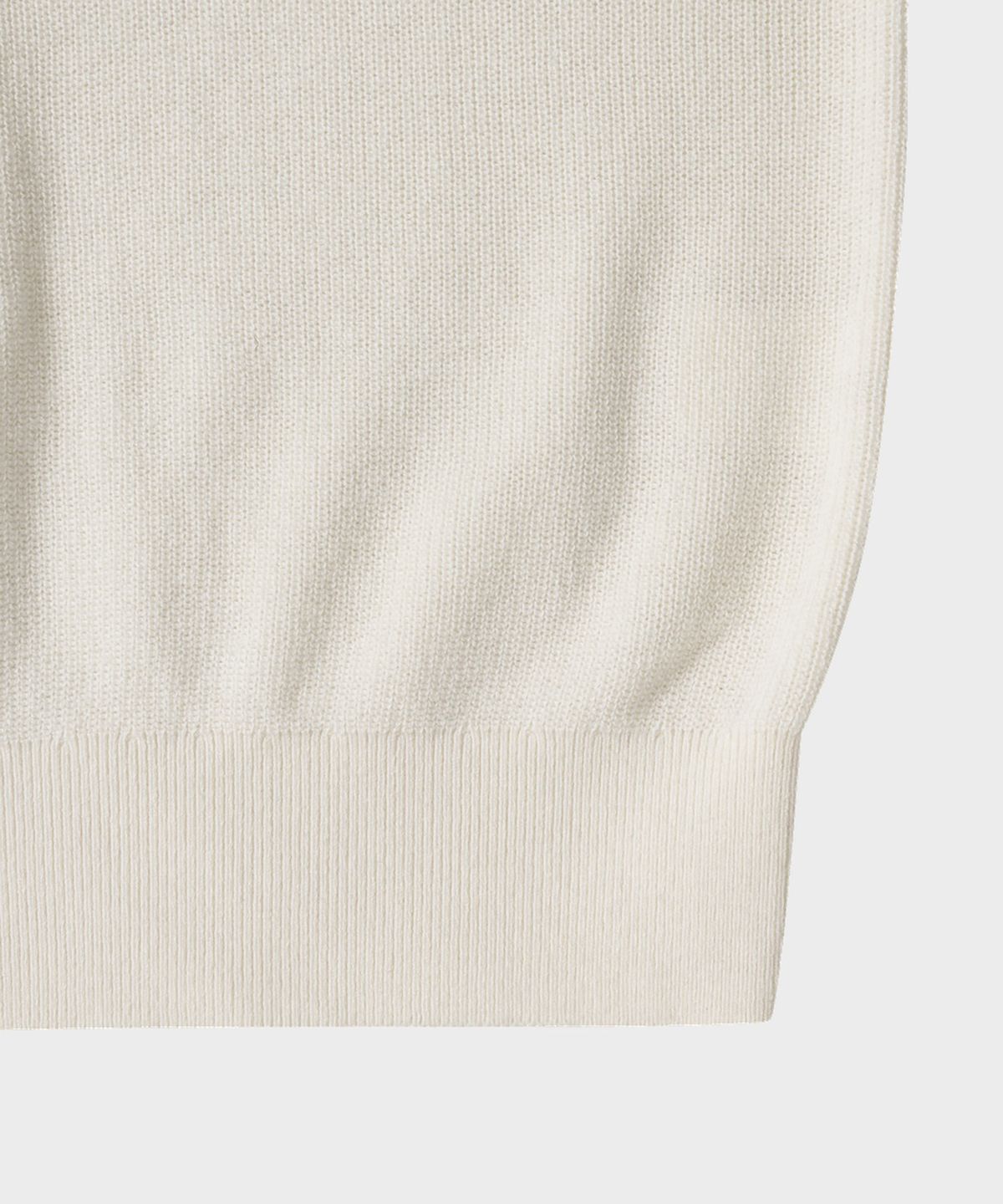 테일던(TAILDERN) Leon Round Cotton wool Sweater Ivory
