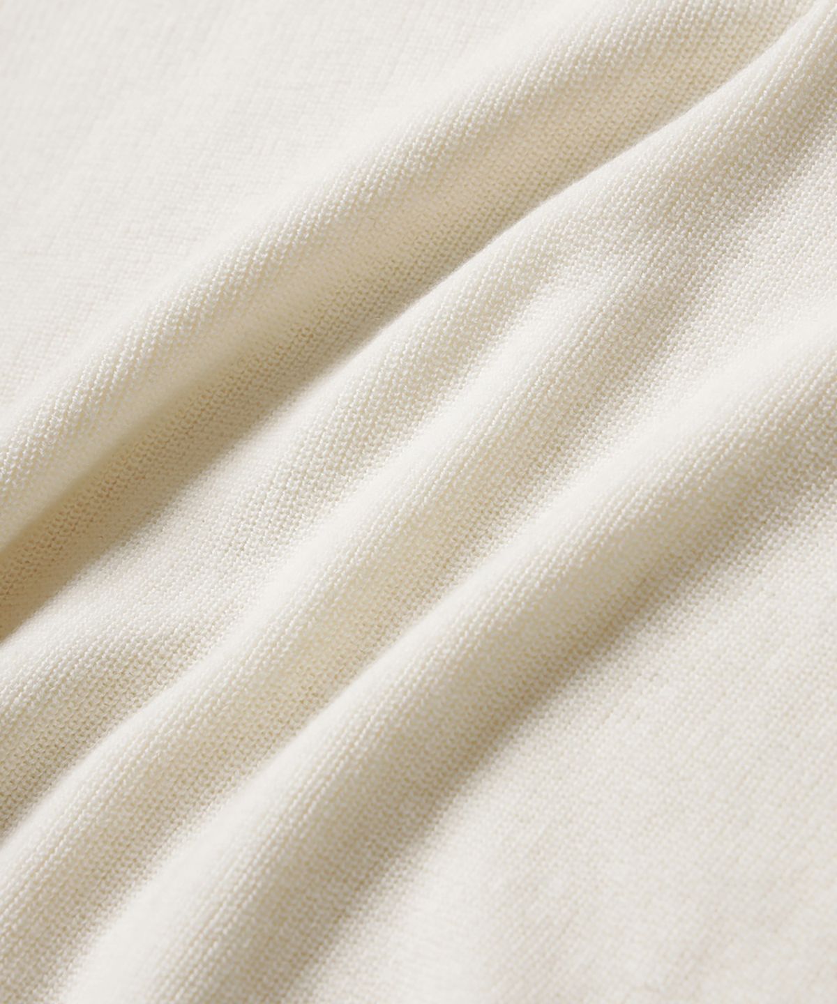 테일던(TAILDERN) Leon Round Cotton wool Sweater Ivory