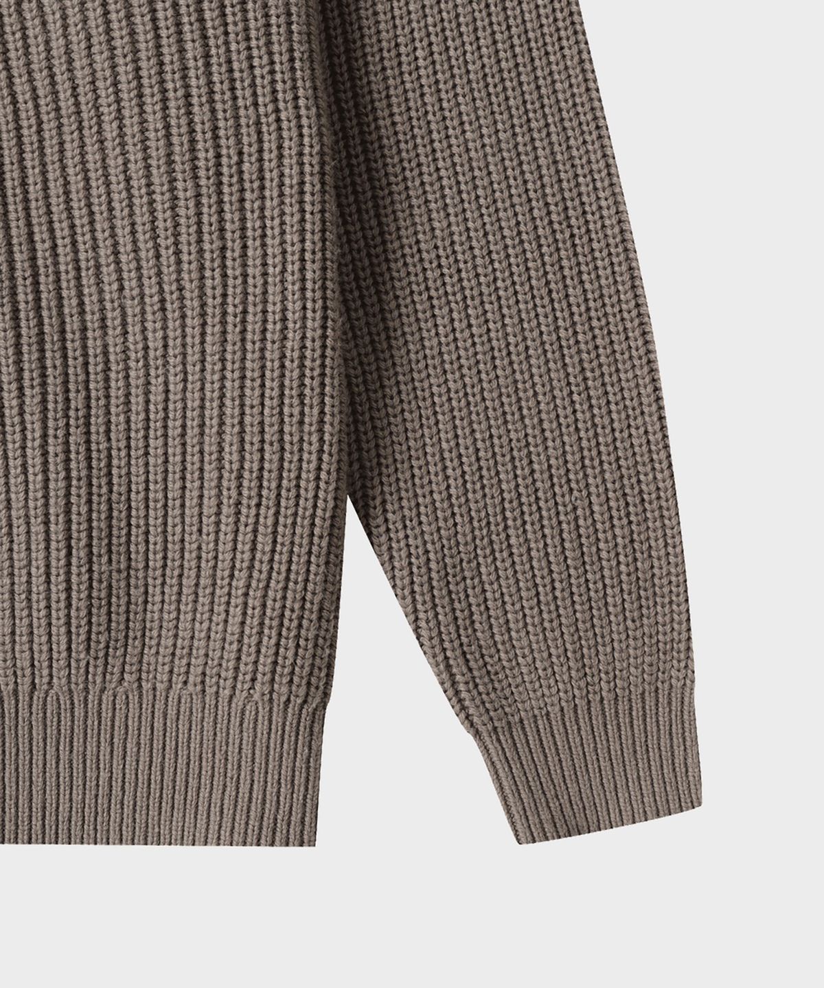 테일던(TAILDERN) Walter Highneck Zip up Cardigan Khaki