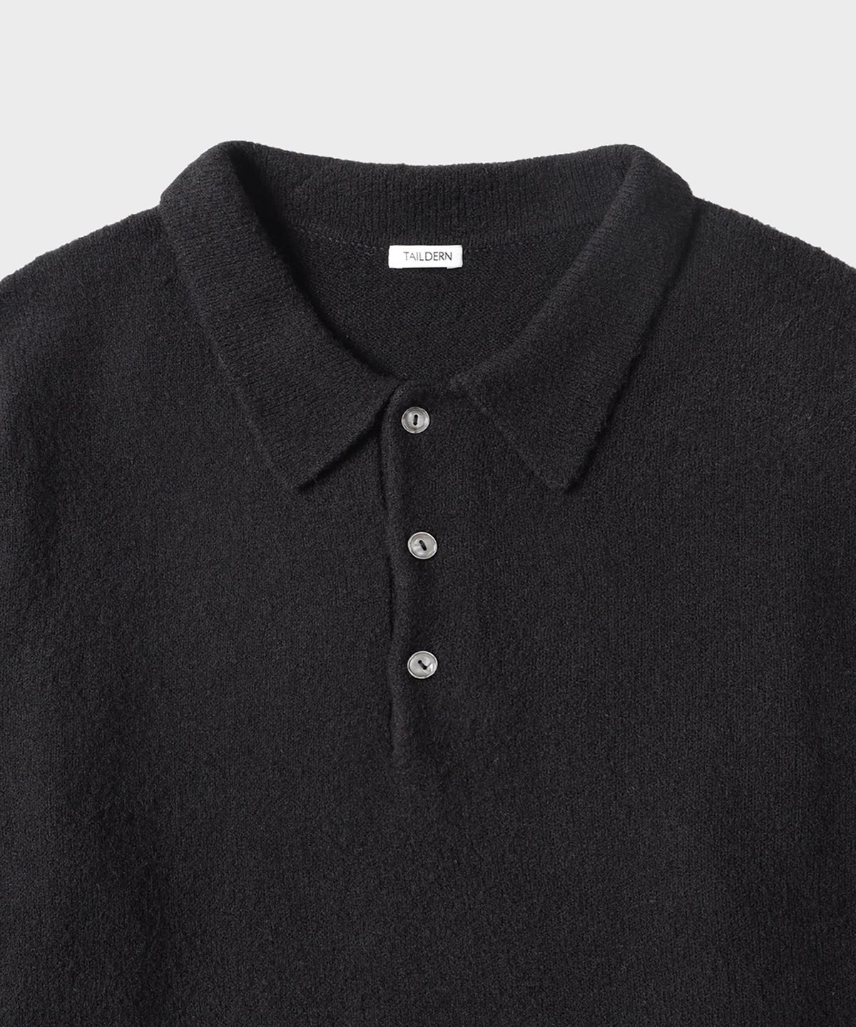 테일던(TAILDERN) Auden Polo Sweater Black