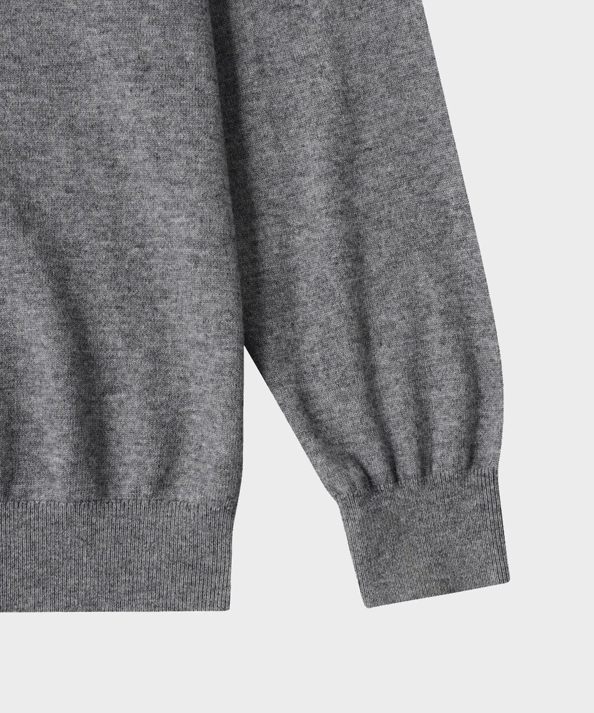 테일던(TAILDERN) Wales Wool Cashmere Crewneck Sweater Grey