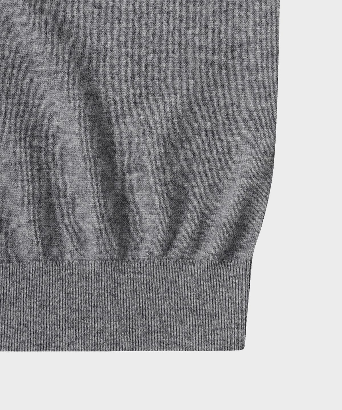테일던(TAILDERN) Wales Wool Cashmere Crewneck Sweater Grey