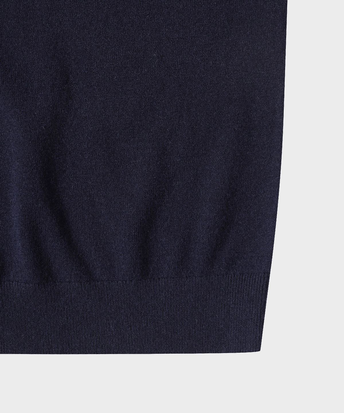 테일던(TAILDERN) Wales Wool Cashmere Crewneck Sweater Navy