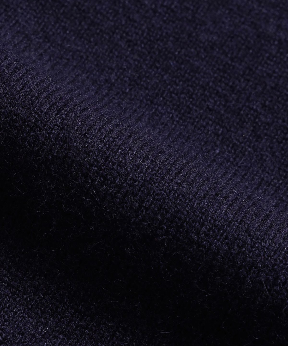 테일던(TAILDERN) Wales Wool Cashmere Crewneck Sweater Navy