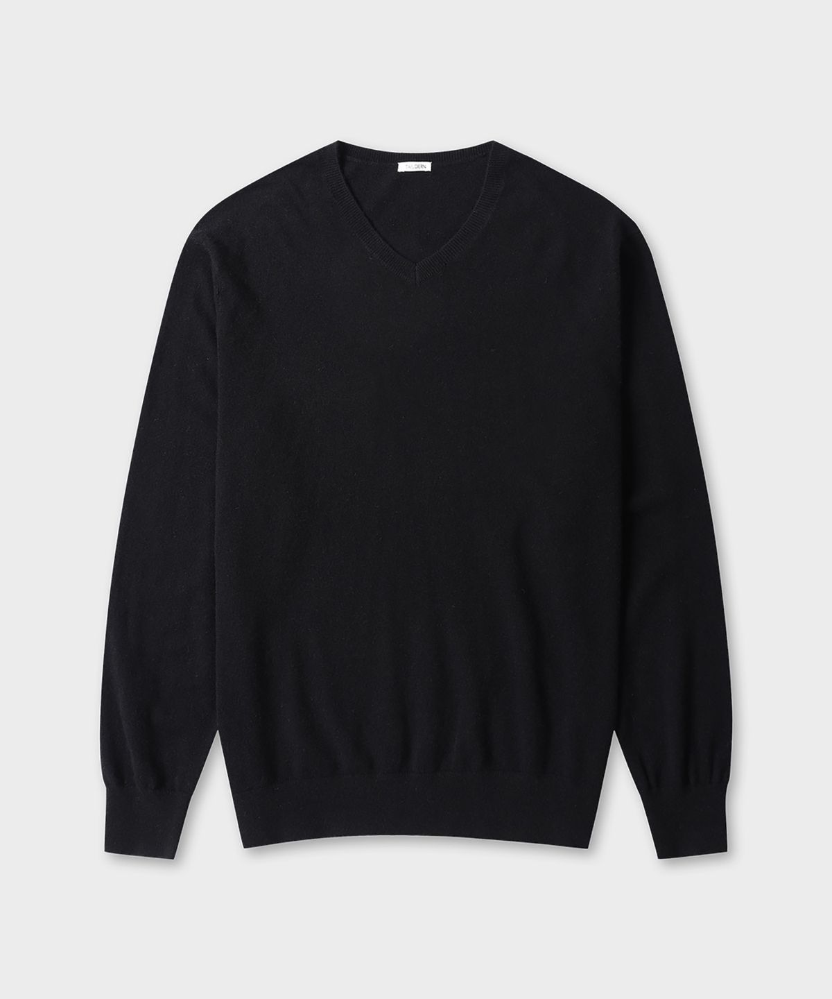 테일던(TAILDERN) Wales V-neck Sweater Wool Cashmere Black