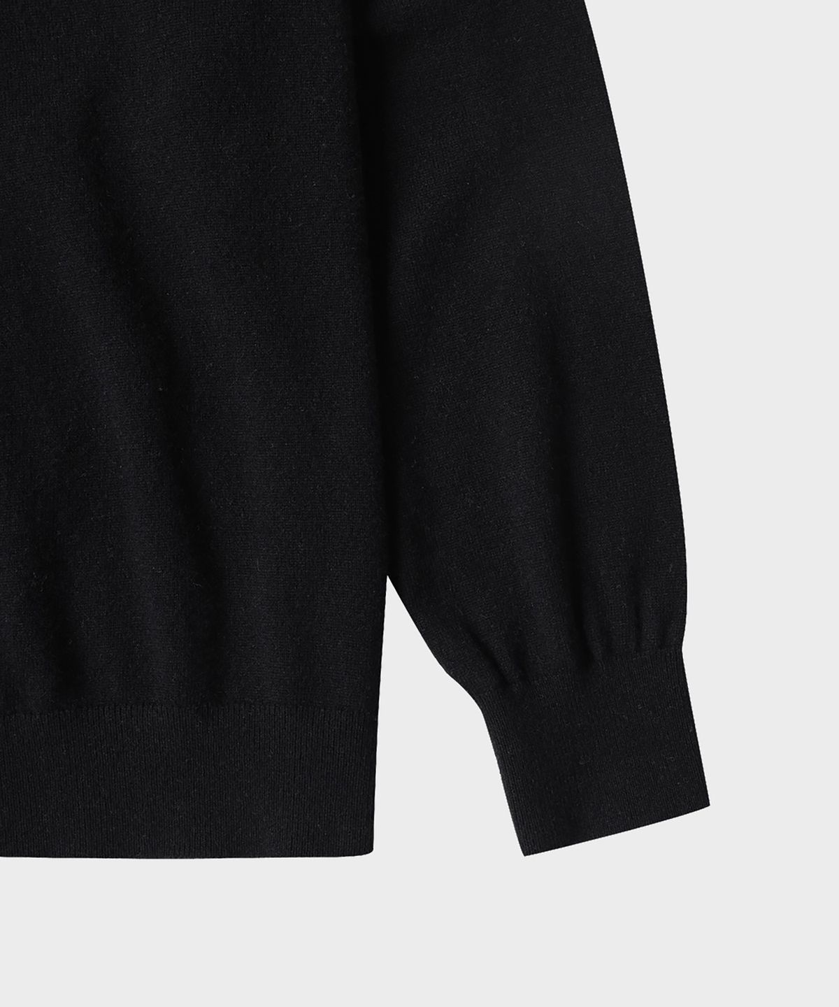 테일던(TAILDERN) Wales V-neck Sweater Wool Cashmere Black