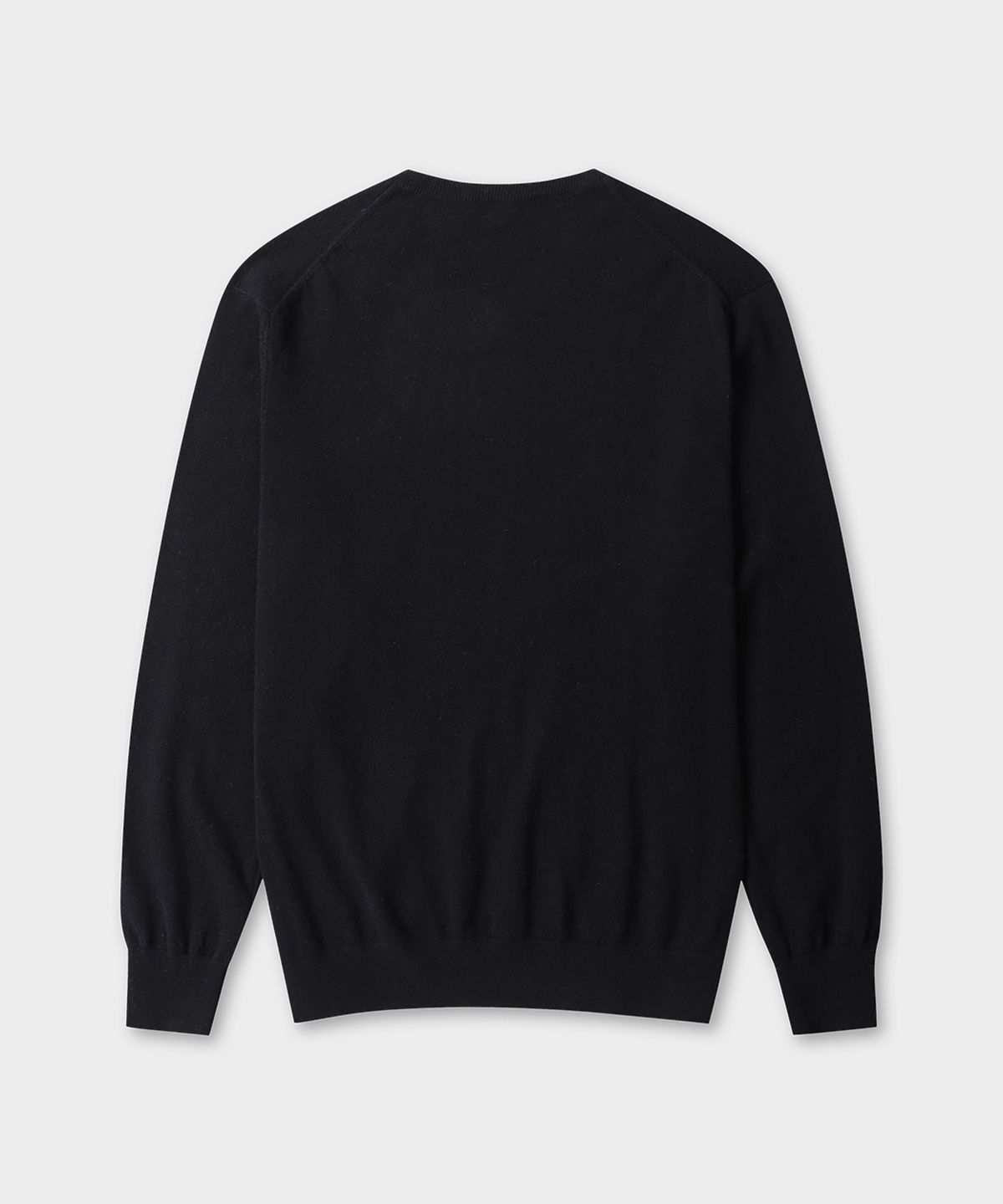 테일던(TAILDERN) Wales V-neck Sweater Wool Cashmere Black