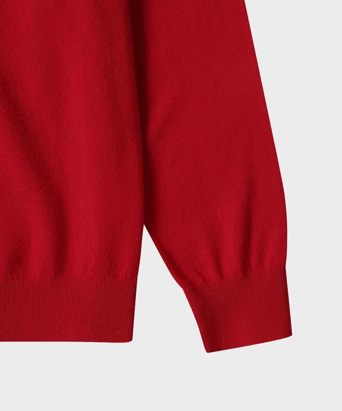 테일던(TAILDERN) Wales V-neck Sweater Wool Cashmere Red