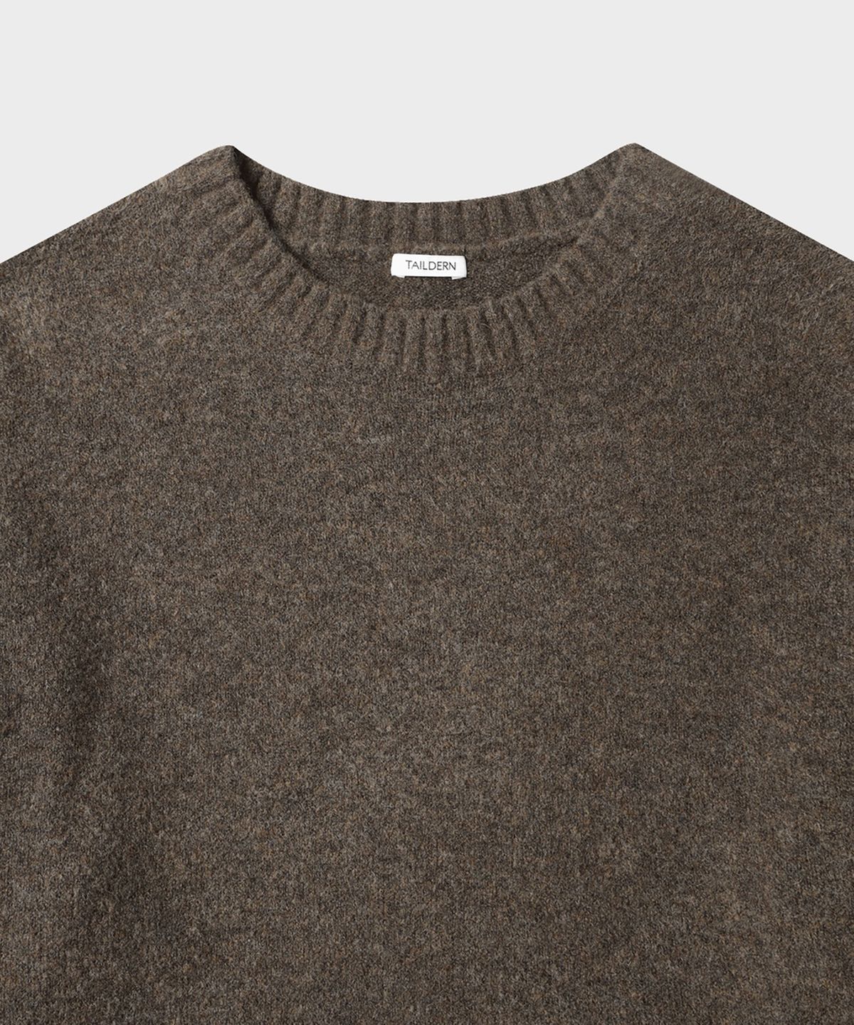 테일던(TAILDERN) Auden Crew neck Sweater Brown