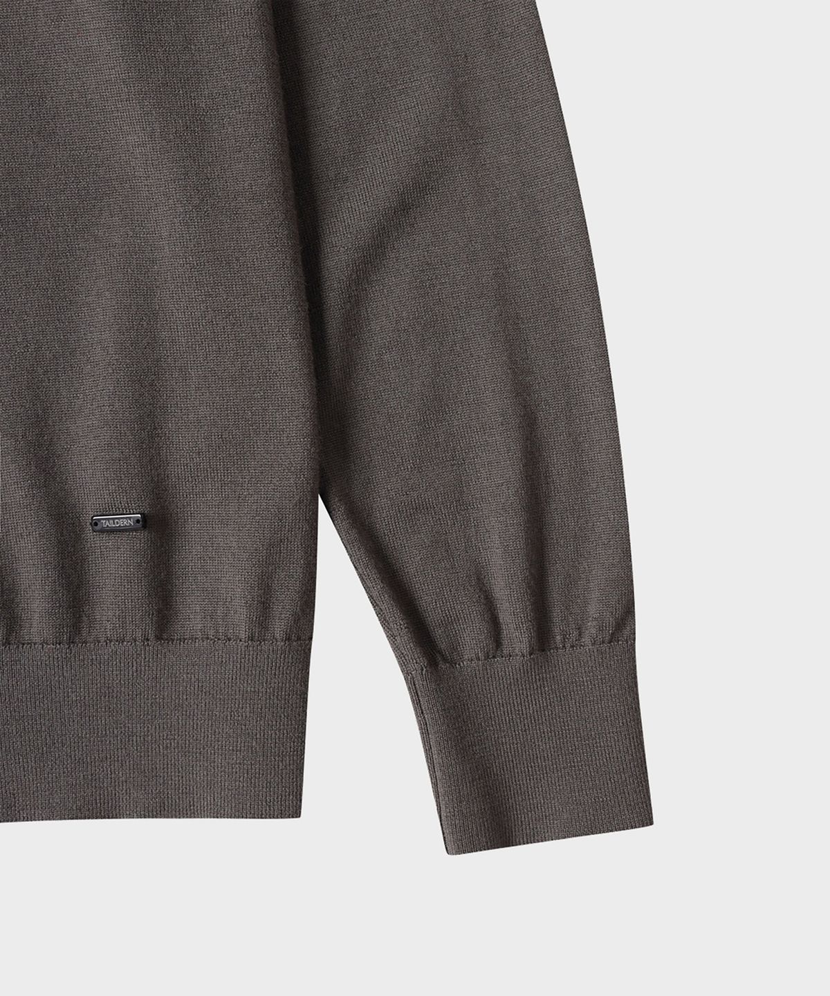테일던(TAILDERN) William Lightweight Crewneck Sweater Wool Grey