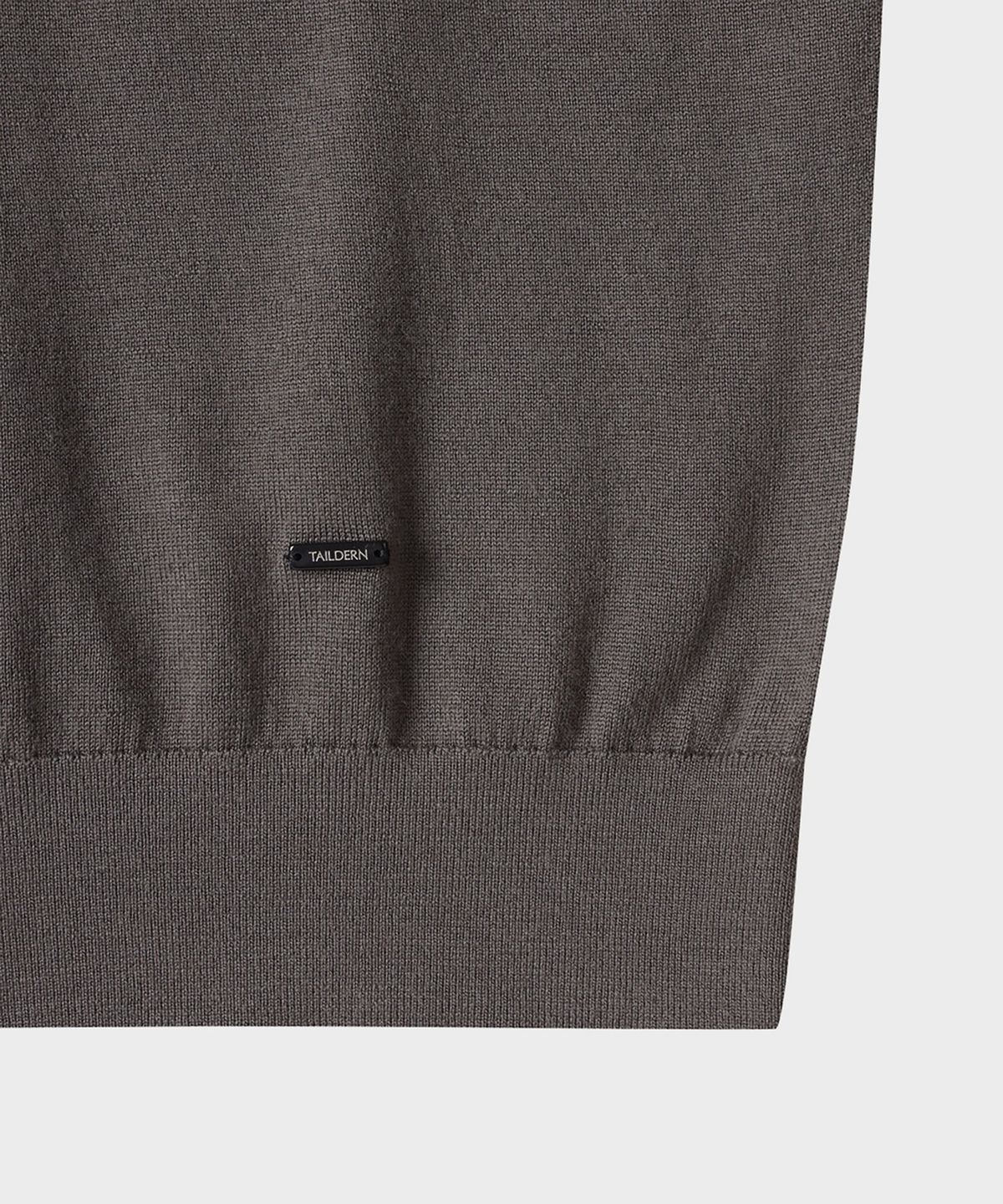 테일던(TAILDERN) William Lightweight Crewneck Sweater Wool Grey