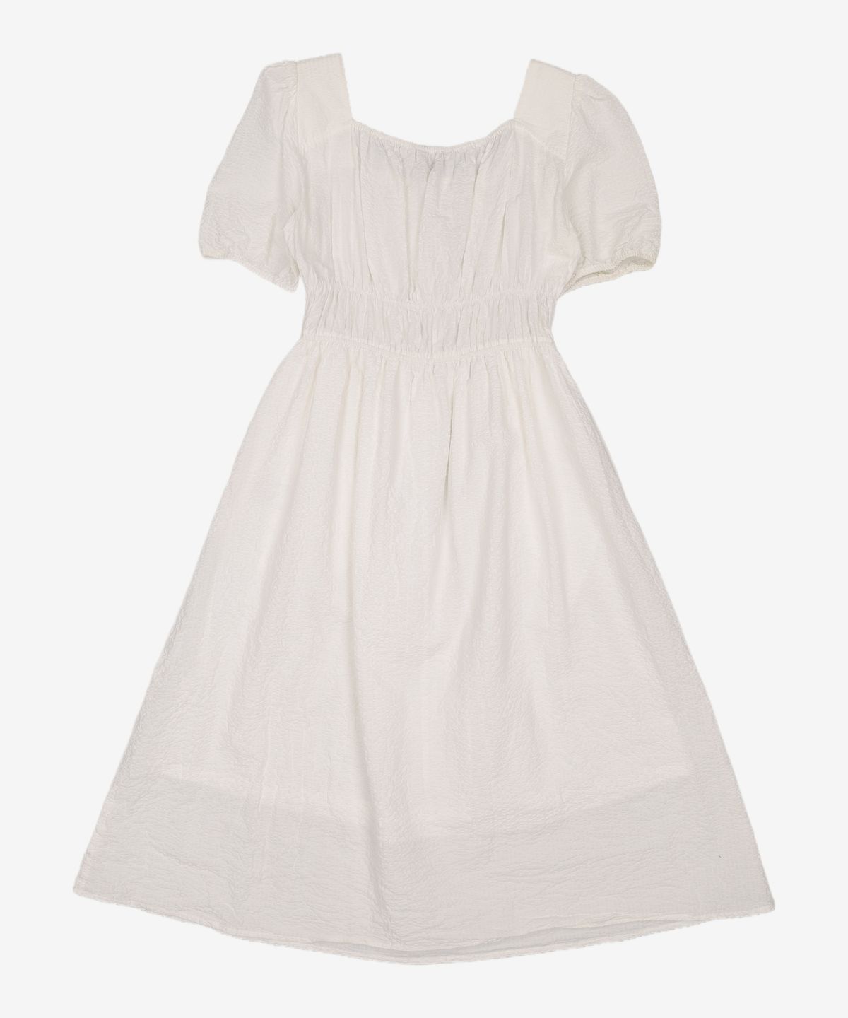 미쏘(MIXXO) 스퀘어넥 롱 원피스_MIWOWD602G S