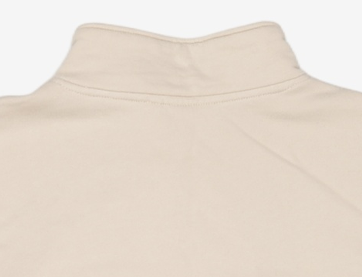 꼬모니노즈(COMONINOZ) BUTTON HALF NECK SWEATSHIRTS [3 COLOR] S