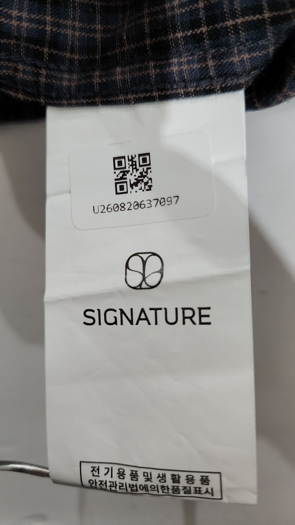 시그니처(SIGNATURE) 캐주얼 셔츠 L