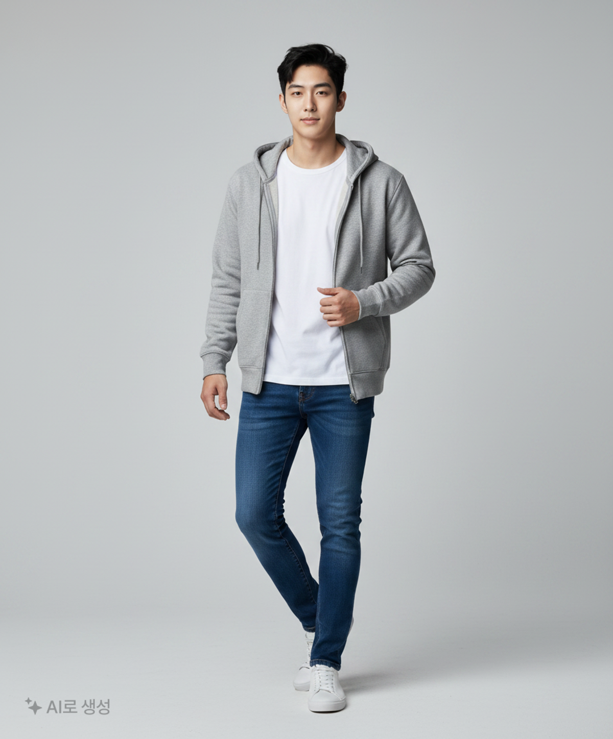 무신사 스탠다드(MUSINSA STANDARD) 후드 집업 XL