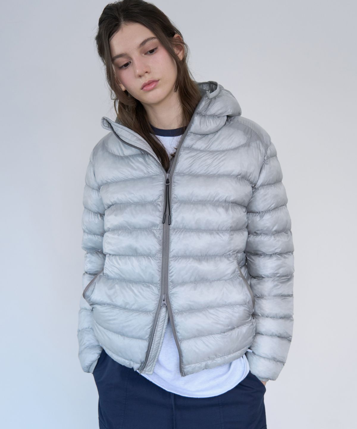 로시로우(LOSSYROW) Airy Light Padding_Light Gray