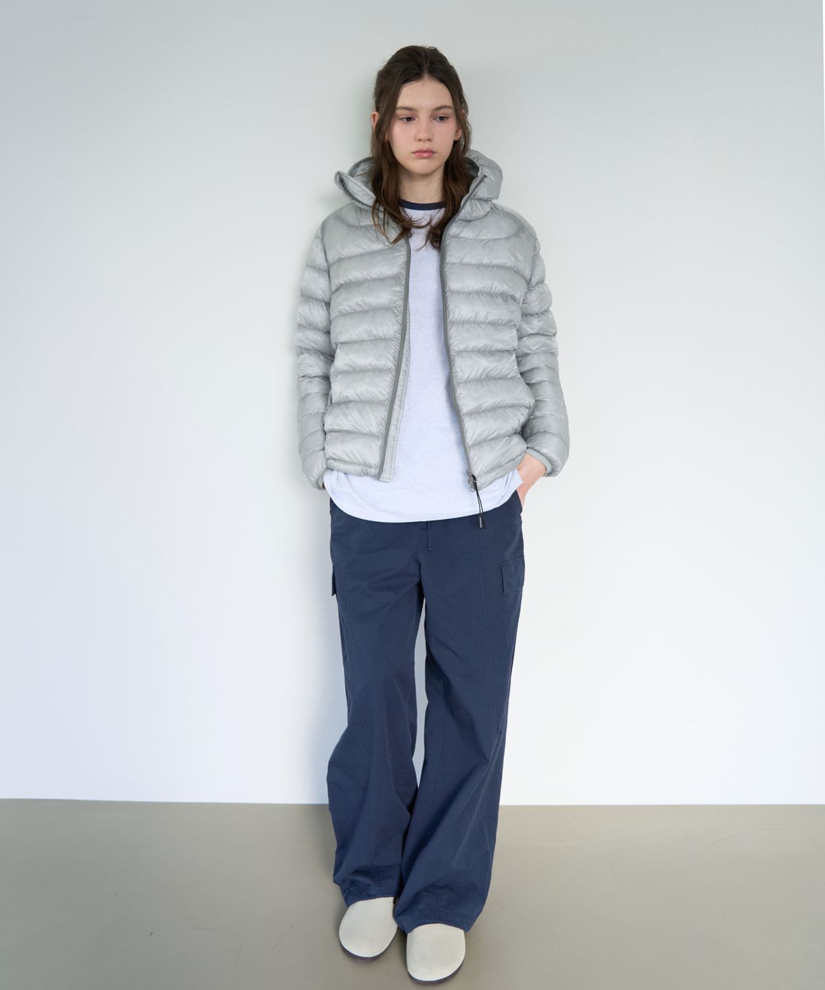 로시로우(LOSSYROW) Airy Light Padding_Light Gray