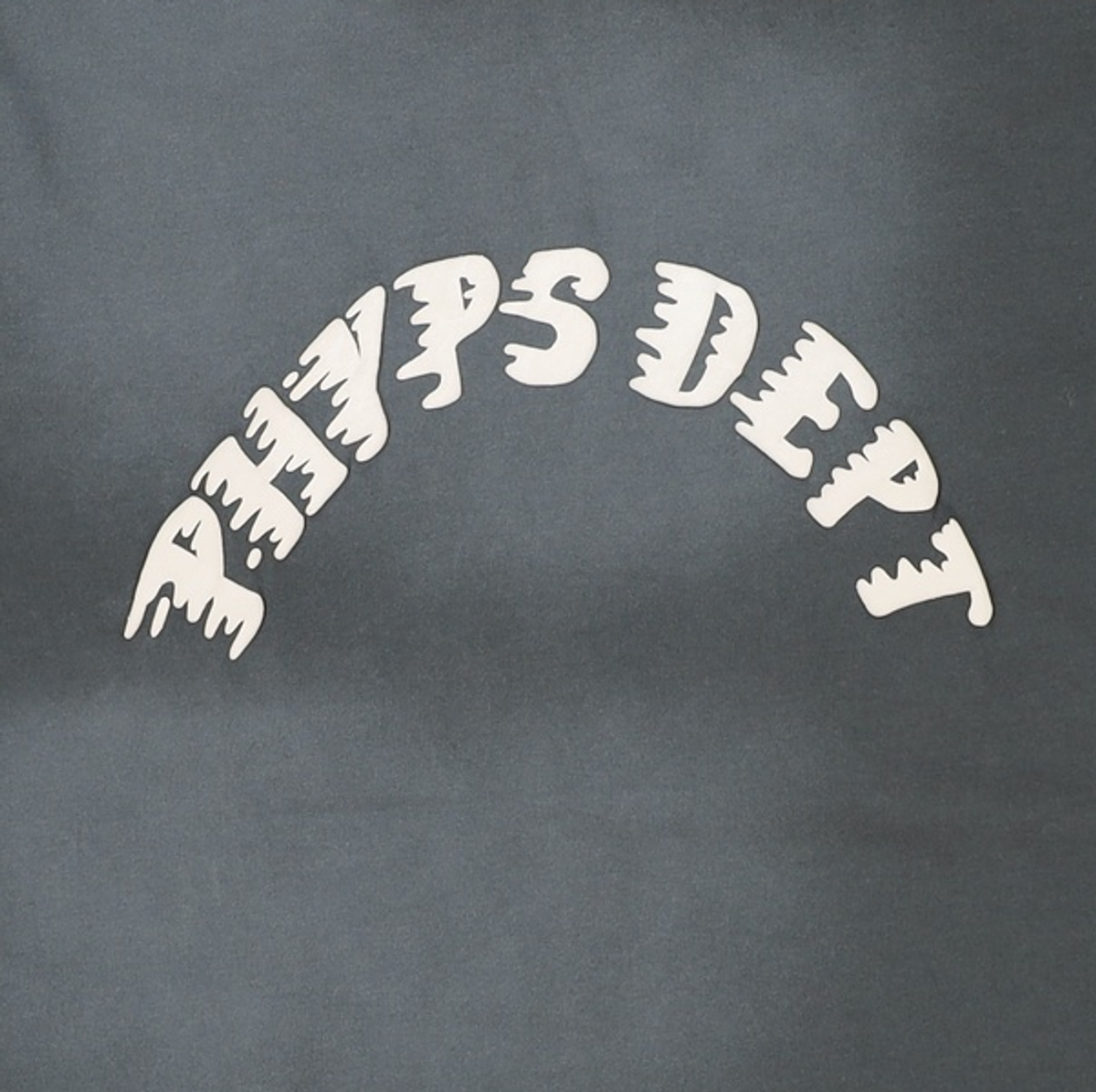 피지컬 디파트먼트(PHYSICAL DEPARTMENT) [쿨코튼] 러닝 클래스 반팔티셔츠_다크 차콜 M