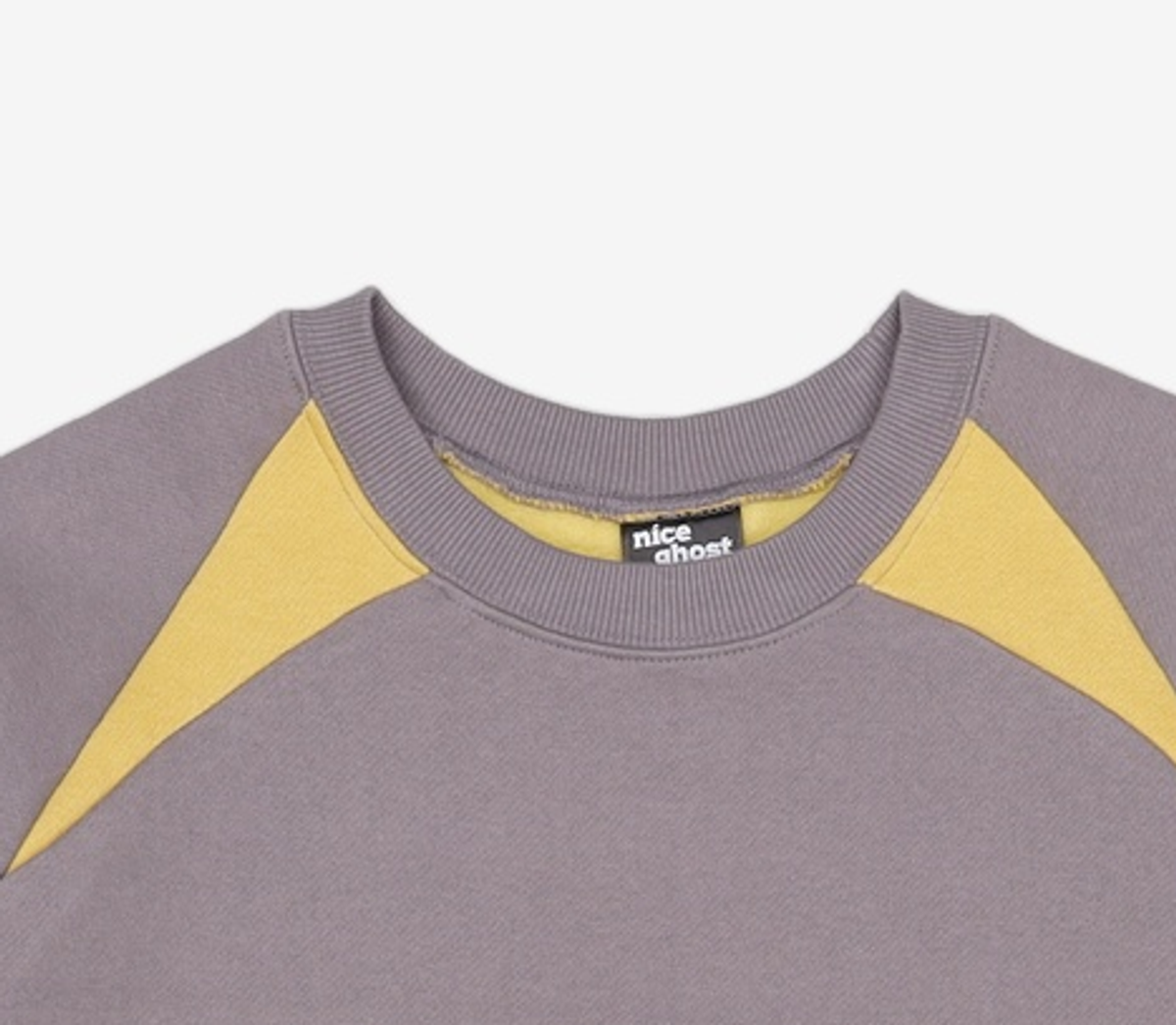 나이스고스트클럽(NICEGHOSTCLUB) SPORTY LINE SWEATSHIRTS_GREY(NG2DFUM453A) S
