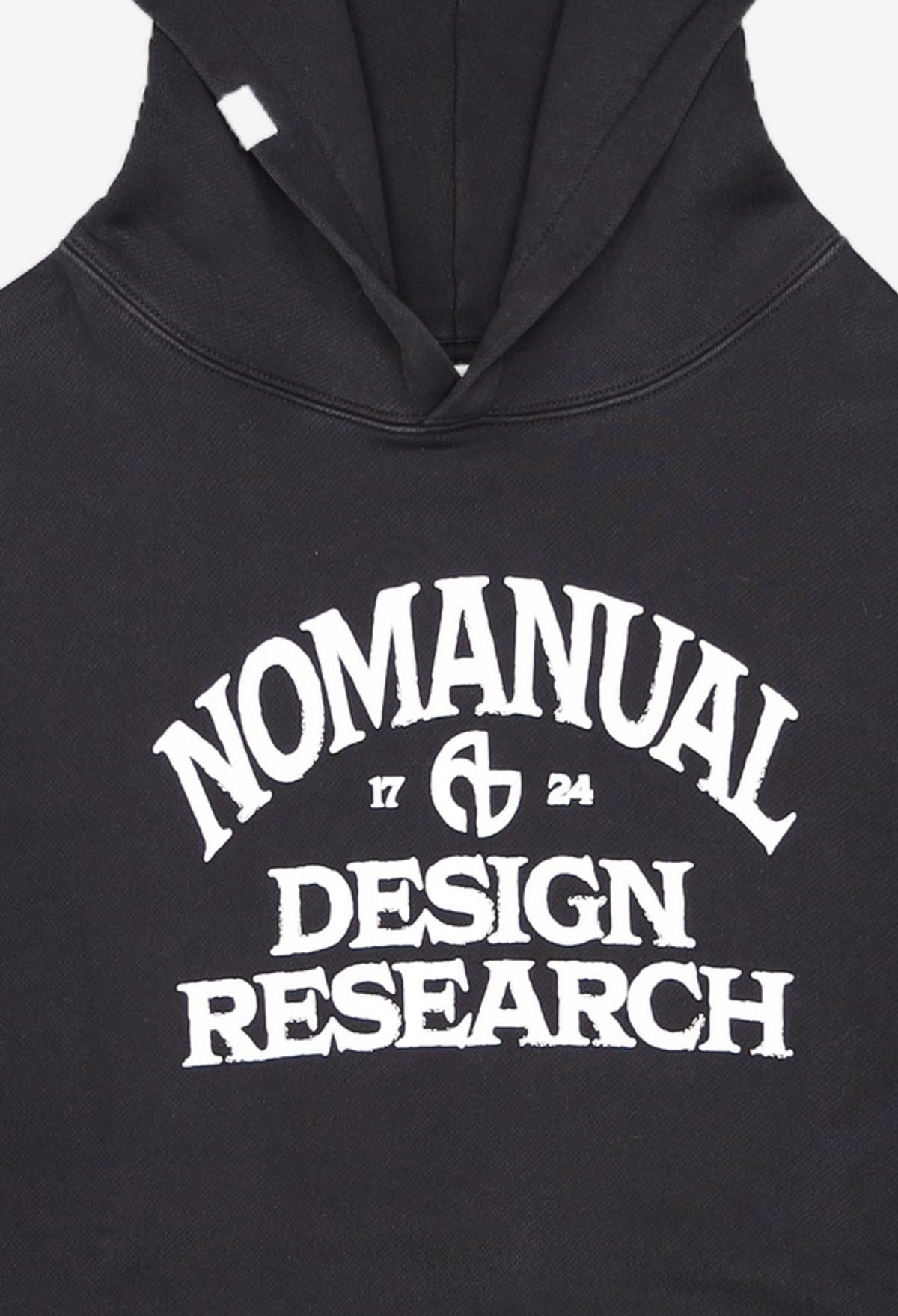 노매뉴얼(NOMANUAL) A.G HOODIE - BLACK M