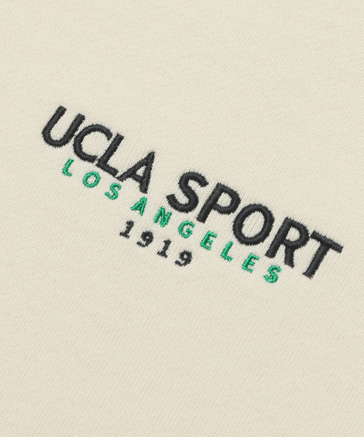 유씨엘에이(UCLA) 남녀공용 UCLA 스몰 로고 후드 집업[LT-YELLOW](UC2GD41)