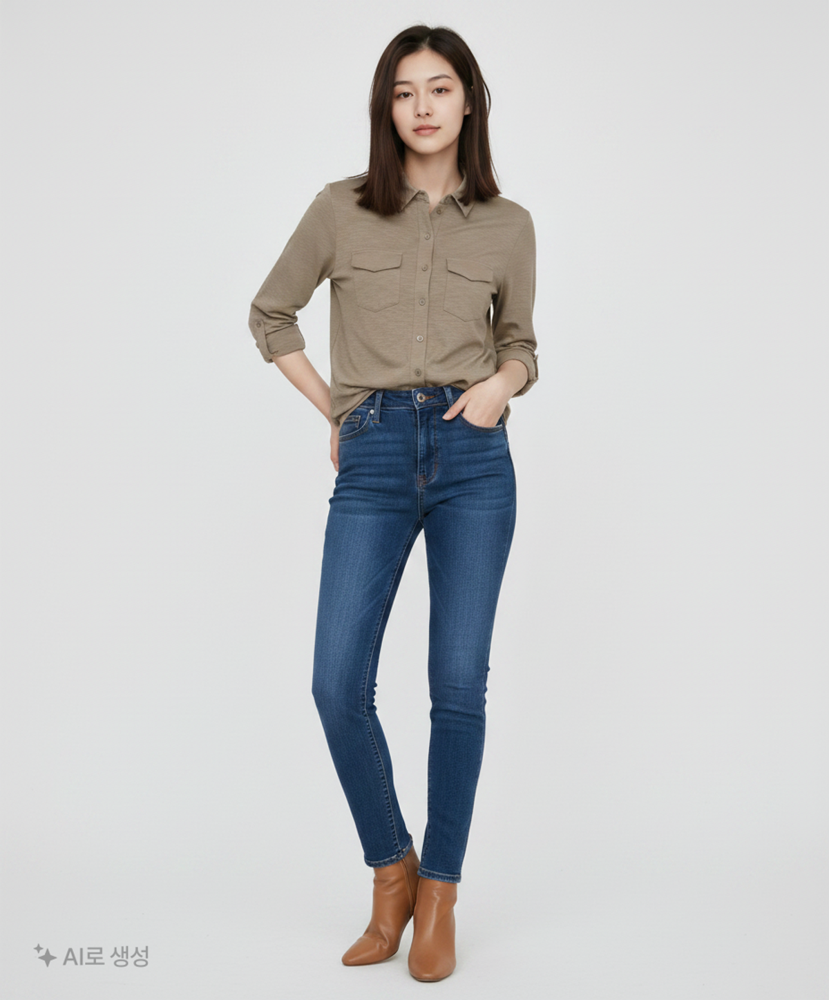 더엣지(THEATG) 캐주얼 셔츠 85