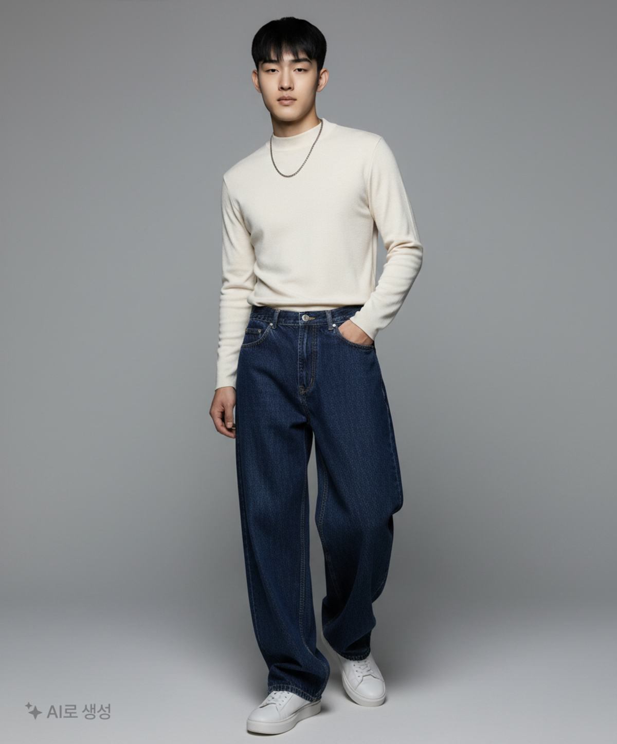 굿라이프웍스(GLW) 청/데님 팬츠 M