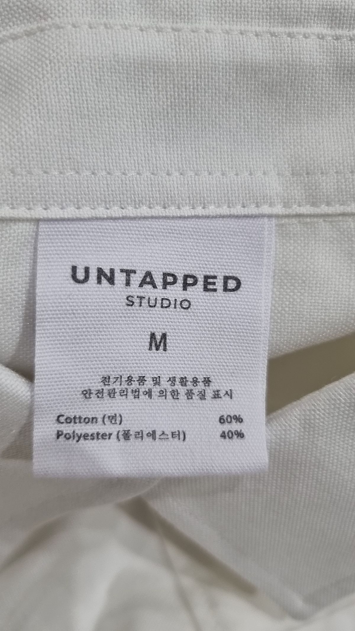 언탭트 스튜디오(UNTAPPED STUDIO) 캐주얼 셔츠 M