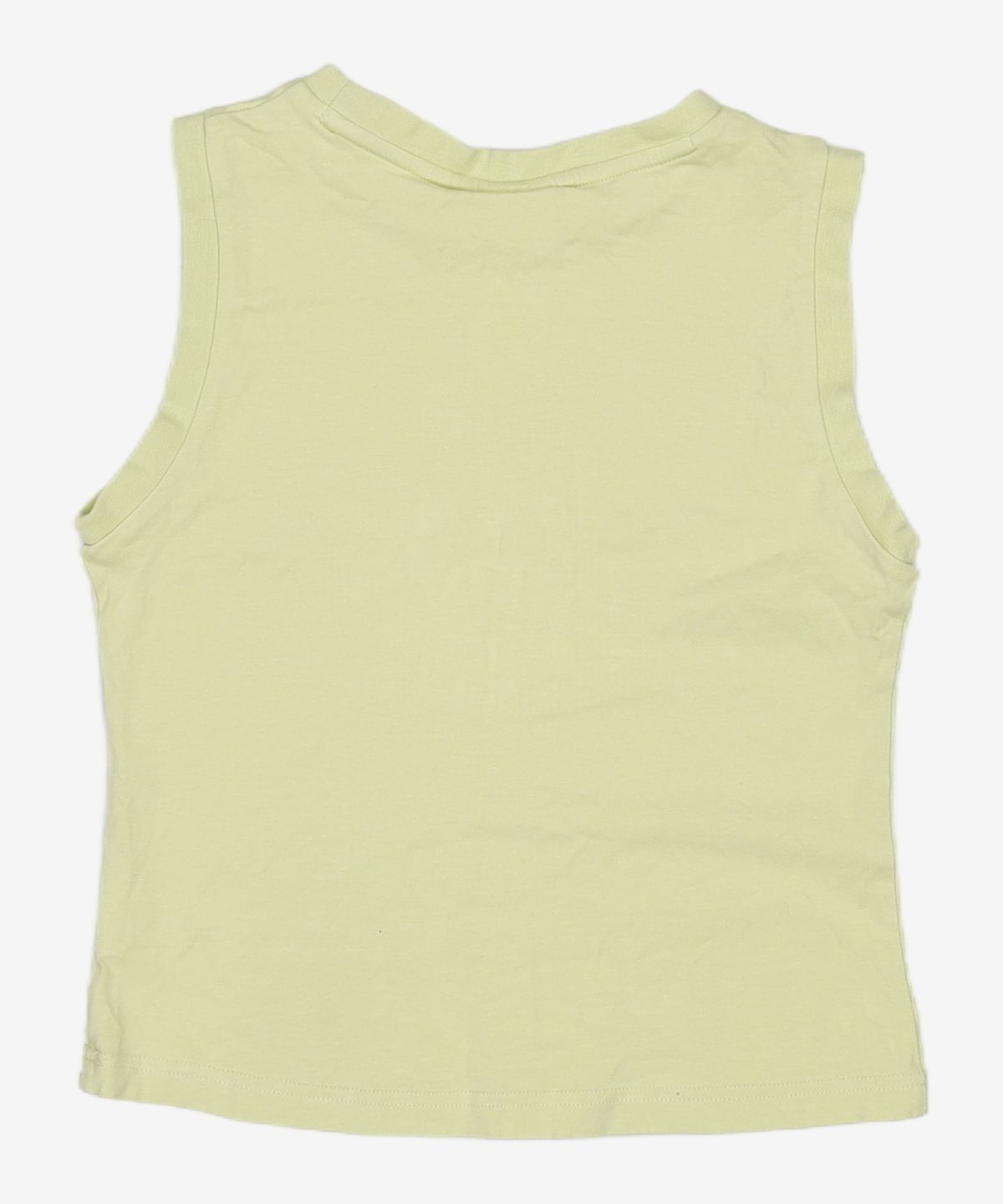 오아이오아이 컬렉션(OIOI COLLECTION) ELLIPSE LOGO SLEEVELESS TOP [LIGHT GREEN] FREE
