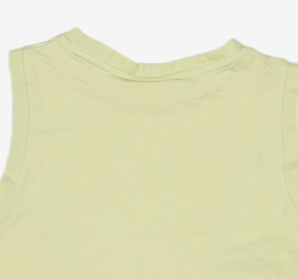 오아이오아이 컬렉션(OIOI COLLECTION) ELLIPSE LOGO SLEEVELESS TOP [LIGHT GREEN] FREE