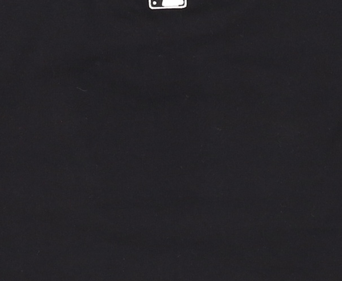 엠엘비(MLB) 여성 베이직 크롭 반팔 티셔츠 NY (Black) XS