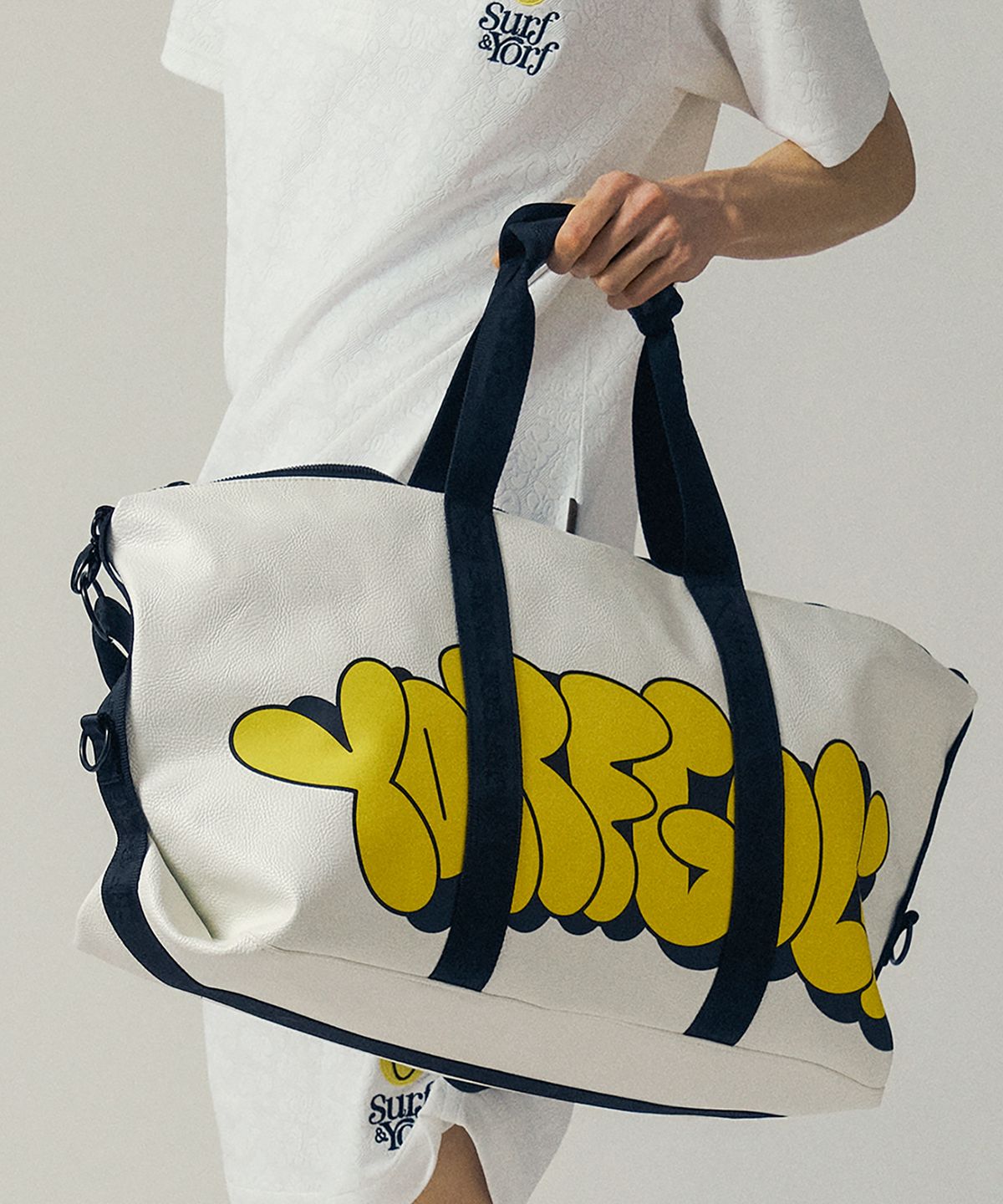 욜프(YORF) YORF BOSTON BAG NEIGHBORHOOD WHITE 욜프 보스턴백 네이버후드 화이트