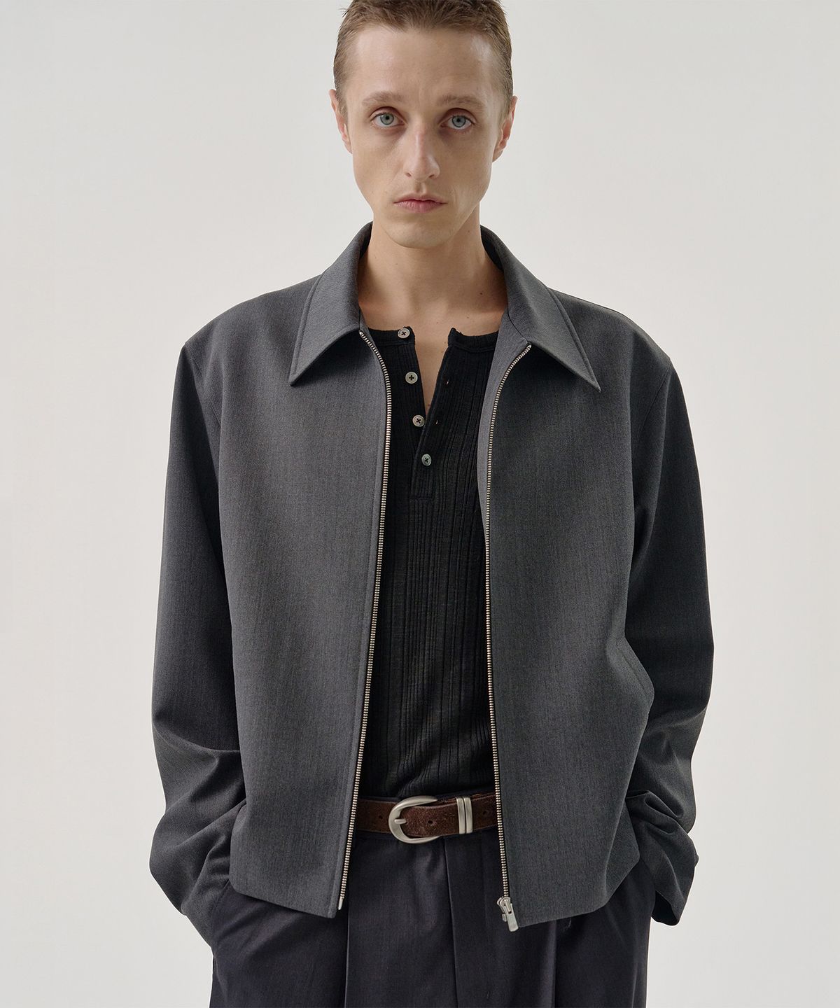 엠엠아이씨(MMIC) ROWAN JACKET (GRAY)