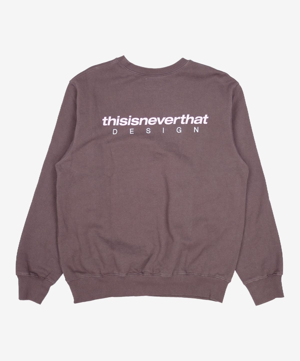 디스이즈네버댓(THISISNEVERTHAT) (FW21) DSN-Logo Crewneck Charcoal L
