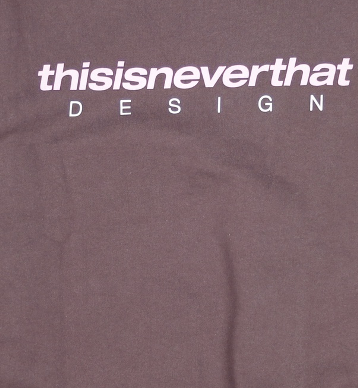 디스이즈네버댓(THISISNEVERTHAT) (FW21) DSN-Logo Crewneck Charcoal L