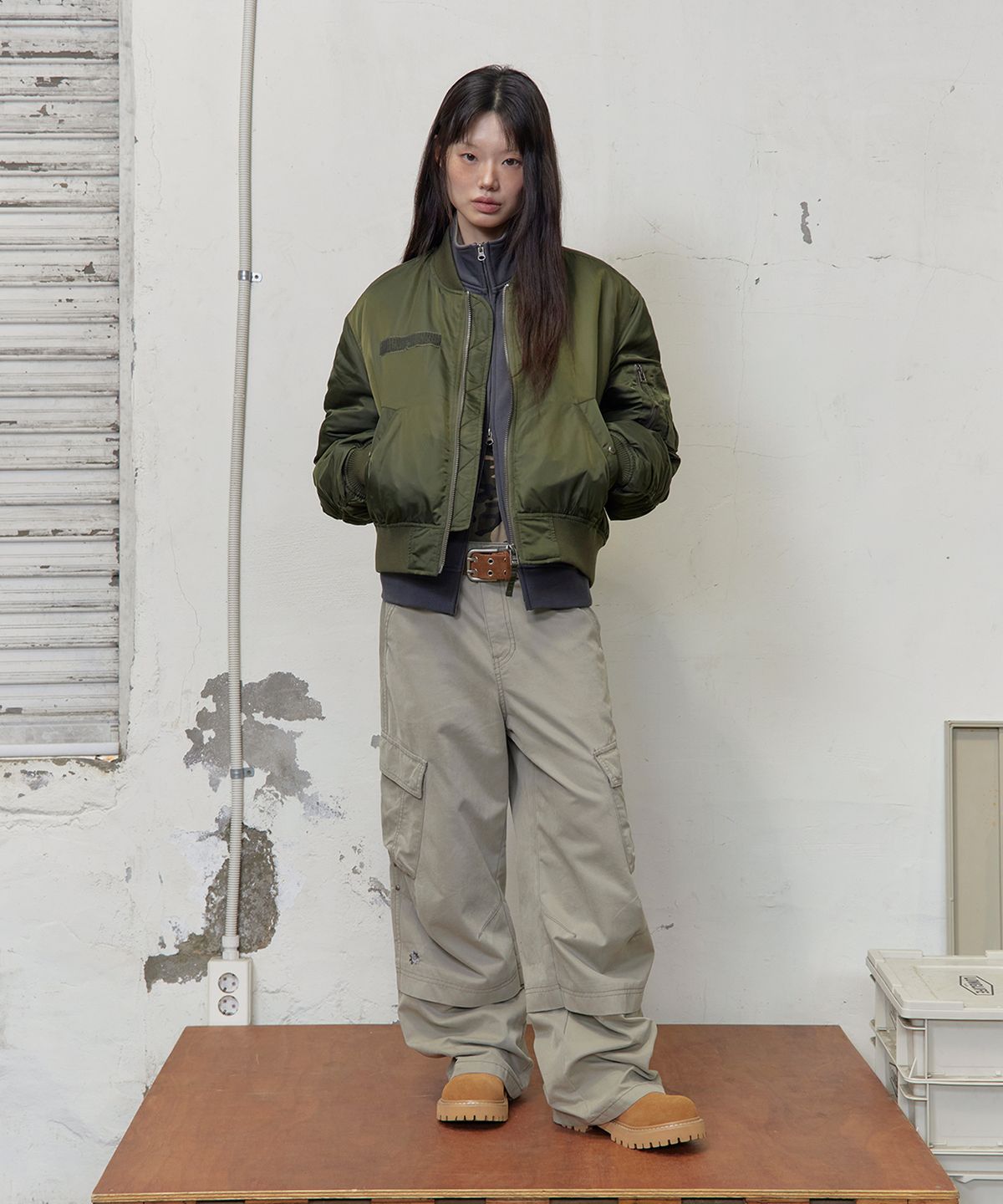 토니로렌스(TONY LAWRENCE) Flight MA-1 Jacket_KH